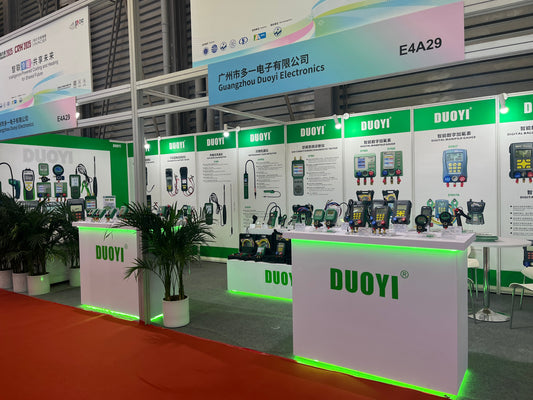 Duoyi HVAC Tools Manufacture showcased new products at the 2025 Shanghai HVAC exhibition.