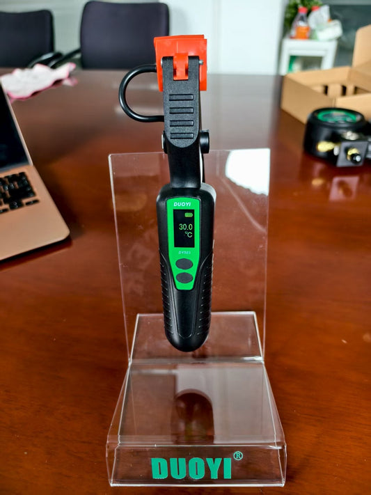 DUOYI DY503 Clamp-On Temperature Probe: High-Precision HVAC Tool for Real-Time Refrigeration Pipe Monitoring
