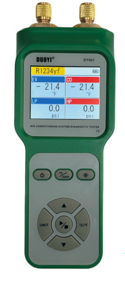 DUOYI Dy501 Refrigerant Analyzer /Ac System / Refrigerant identifier 2025 New