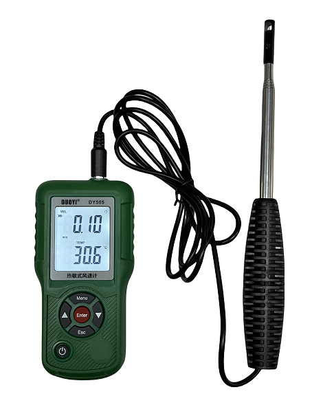 DUOYI DY505 Hot Wire Anemometer – Professional Wind Speed & Air Flow Meter