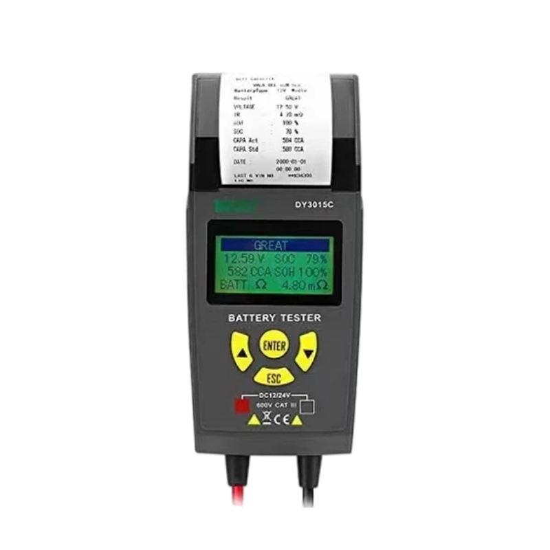 DUOYI dy3015c 12V/24V Car Battery Tester with Printer Automotive Battery