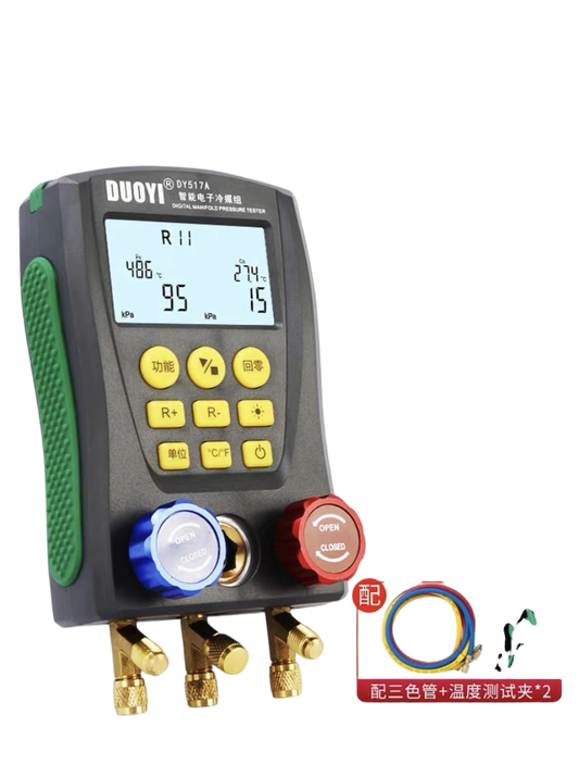 【The lowest cost solution】Digital manifold supplier #usa #brazil #digitalmanifold #HVAC #hvactools
