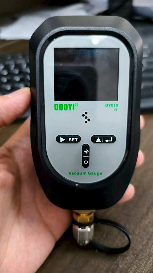 🌟 Duoyi DY610 Digital Vacuum Gauge – [Pirani Sensor] Micron-Level Precision + Smart Boiling Point Detection