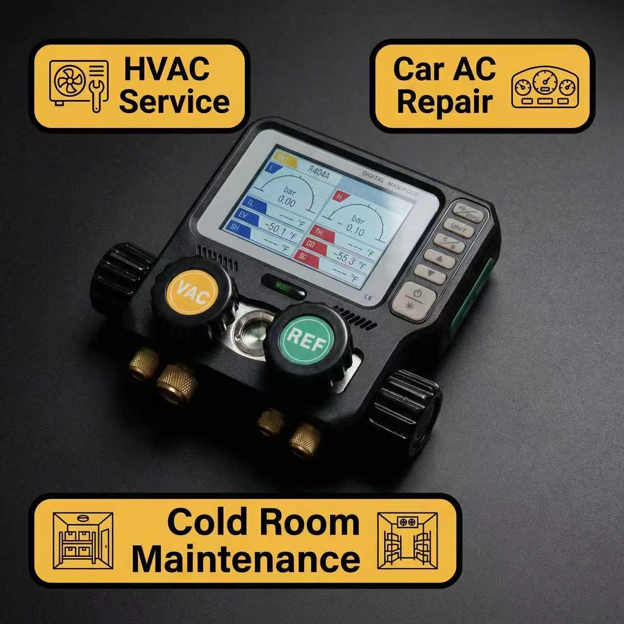 DY5310 4-Valve Intelligent Digital Manifold: Redefining the Standard for Professional Refrigeration Service