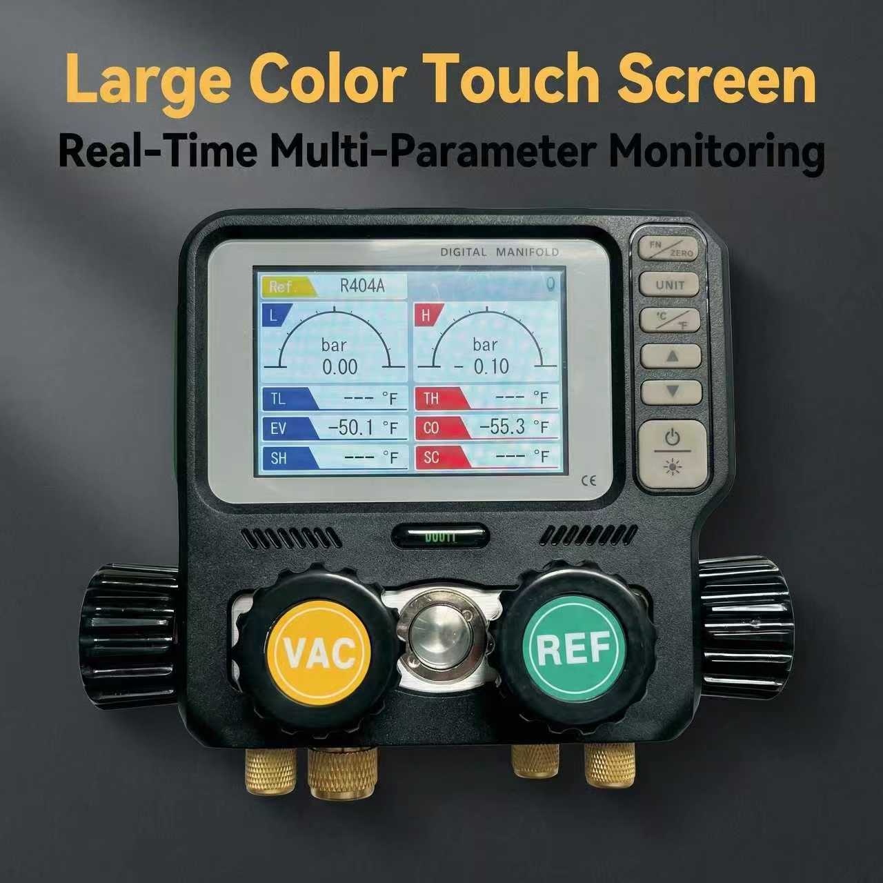 DY5310 4-Valve Intelligent Digital Manifold: Redefining the Standard for Professional Refrigeration Service