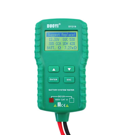 DUOYI 12V Car Battery Tester, 100-1700 CCA Load Tester